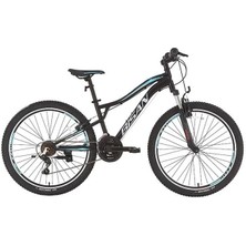 Bisan Buffalo Erkek Dağ Bisikleti 37CM V 27.5 Jant 21 Vites Mat Siyah Mavi