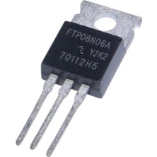 FTP08N06A TO-220 Mosfet Transistör