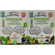 Sinan Kuzucu Yayınları 8. Sınıf Ilk Doz ve Ikinci Doz Sarmal Branş Denemeleri Fen Bilimleri 2025