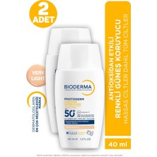 Bioderma Photoderm Xdefense SPF50+ Very Light 40 ml 2 Adet