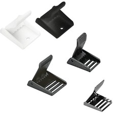 Ocean Marine Buckle for 30mm Webbing, Plain, Plastic, White