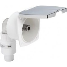 Marintek Basınç Düşürücü Rakor Ø 1/2“. Ø 66MM, Derinlik 116MM Kare Kromaj