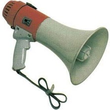 Marintek Megafon, Sirenli. Akustik Menzili 320 Metre. Pilsiz Ağırlığı 1.7 Kg, 200X350 Mm.