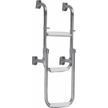 Atlı Krom Merdiven 2+1 Katlanır
