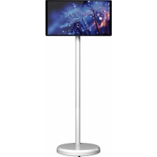 21,5 Inç Dokunmatik Kiosk Ayaklı Fhd Beyaz Renkli