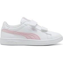 Puma Smash 3.0 Beach Flor Beyaz Kız Çocuk Sneaker