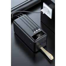 Acl Pw-94 80.000MAH 22.5W Siyah LCD 1xmicro 2xtyp-C 4xusb Port Taşınabilir Şarj Cihazı Powerbank