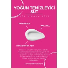Alvori  Cleanser Mılk  Temizleme Sütü &hasas ve Kuru Ciltler &makyaj Temizleme Sütü 200 ml  Phantenol&papatya&hyaluronık Acid