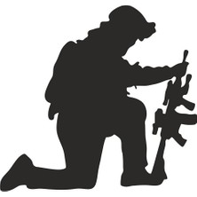Asker Tasarım Oto Özel Yeni Sticker 30 x 27 cm