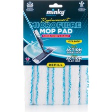 Minky Triple Action Mikrofiber Mop Yedek Bezi