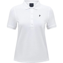 Peak Performance Classic Cotton Kadın Beyaz Polo Tişört