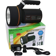 2in1 30W - 28SMD LED USB - Oto - Adaptör Şarjlı El Feneri Projektör (4457)