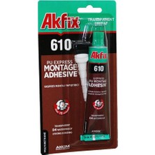 Şeffaf Ekspres Montaj Yapıştırıcı Tüp 50 ml - 30 Adet (4457)