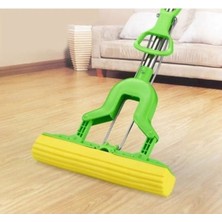 Mikrofiber Mop Kovasız Sıkma Aparatlı Sünger Paspas Kelebek