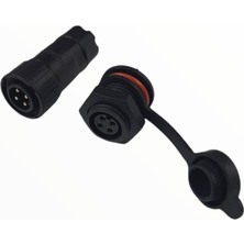 16MM Su Geçirmez Konnektor Şase Seyyar Takım 4p (IC-266M) (4457)