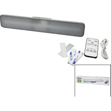 Kumandalı - Zaman - Işık Gücü Ayarlı Metal Askılı - USB Şarjlı Lamba Fener 20SMD LED (4457)