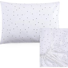 Çarşaf & Yastık Kılıfı Seti - Dino - Mavi - 70 x 130 cm