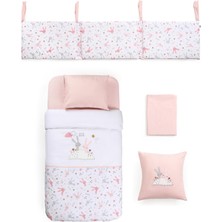 Uyku Seti (7 Parça) - Rabbit - Pembe - 60/70 cm