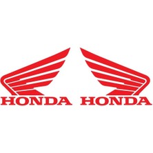 Honda Logolu Mini Sticker Etiket Modeli