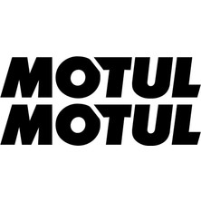 Motul Yazılı Mini Sticker Etiket Modeli