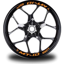 mt - 10 Sp Yazılı 8li Jant Içi Yazı Sticker Etiket