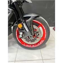 Yamaha MT10 Jant Sticker Etiket Model