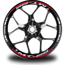 Gri Yamaha R1 Takım Jant Sticker Etiket