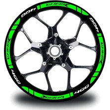 Bajaj Dominar 400 Dış Jant Şeridi Motosiklet Sticker Etiket Modeli