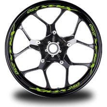 Xmax 250 Yazılı 16LI Jant Içi Yazı Sticker Etiket