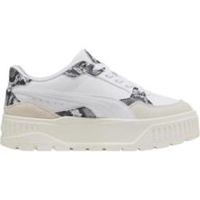 Puma Karmen Iı Idol Snake Chic 400395-01 Beyaz Günlük Sneaker Ayakkabı