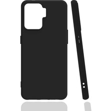 Oppo Reno 5 Lite Kılıf Tkdr Biye Silikon-Siyah