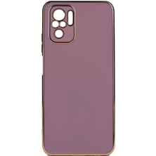 Xiaomi Poco M5S Kılıf Tkdr Bark Kapak-Mor