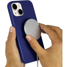 iPhone 13 Kılıf Tkdr Silksafe Wireless Kapak-Siyah