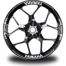 2019-2020 Yamaha Yzf R25 Metalik Gri Monster Sticker Etiket Full