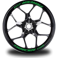 Tracer-09 Yazılı 8li Jant Içi Yazı Sticker Etiket