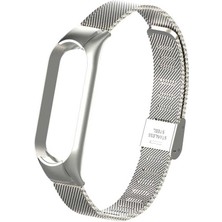 Xiaomi Mi Band 5 Uyumlu Krd-06 Metal Kordon Zore - Siyah