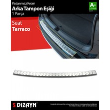 paspasgarajı Paspasgaraji Seat Tarraco Krom Arka Tampon Eşiği 2018 Üzeri