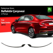 Paspasgaraji Fiat Egea Sd Krom Arka Reflektör Çerçevesi 2 Prç. 2015-2020
