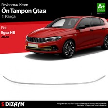 paspasgarajı Paspasgaraji Fiat Egea Hb Krom Ön Tampon Çıtası 2020 Üzeri