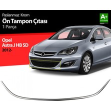 paspasgarajı Paspasgaraji Opel Astra J Krom Ön Tampon Çıtası 2012-2020