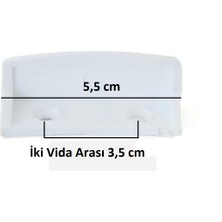 Sineklik Montaj Seti (2 Adet Tutamak, 2 Adet Çıt Çıt, 4 Adet Menteşe, 2 Adet Kol) 10 Parça