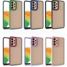 Galaxy A73 Kılıf Tkdr Flora Kapak-Yeşil