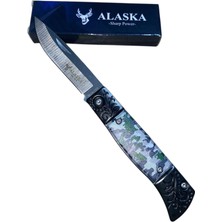 Alaska SDR-054 Katlanabilir Kemer Klipsli Çakı 17 cm