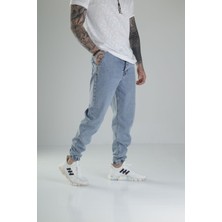 Buz Mavisi Jogger Kot Pantolon