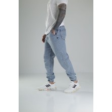 Buz Mavisi Jogger Kot Pantolon