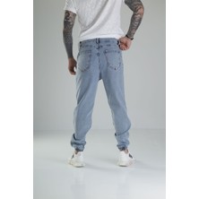 Buz Mavisi Jogger Kot Pantolon