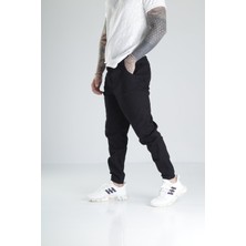 Siyah Kot Jogger Pantolon