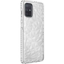 Galaxy A71 Kılıf Tkdr Buzz Kapak-Beyaz