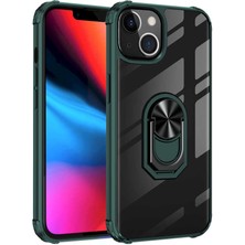 iPhone 13 Mini Kılıf Tkdr Mola Kapak-Yeşil