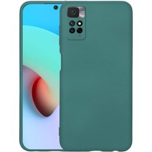 Xiaomi Redmi Infinix Note 11 Pro Plus 5g Kılıf Tkdr Mara Laaakan Kapak-Koyu Yeşil